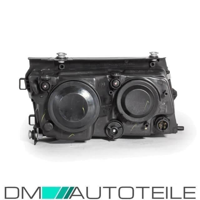 Scheinwerfer Links mit Nebel für LWR H7/H4 + 1x H7 Birne passt für VW Passat 3B ab 1996-2000