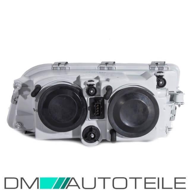 Set Volvo V40 S40 Scheinwerfer Rechts & Links Schwarz Bj 00-04 Facelift H7/H7 + 4x H7 Birnen