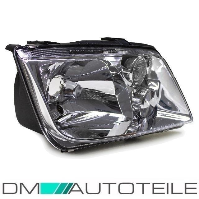 Set Scheinwerfer Klarglas für LWR H4 ohne Nebel passt für VW Bora 1J 98-05