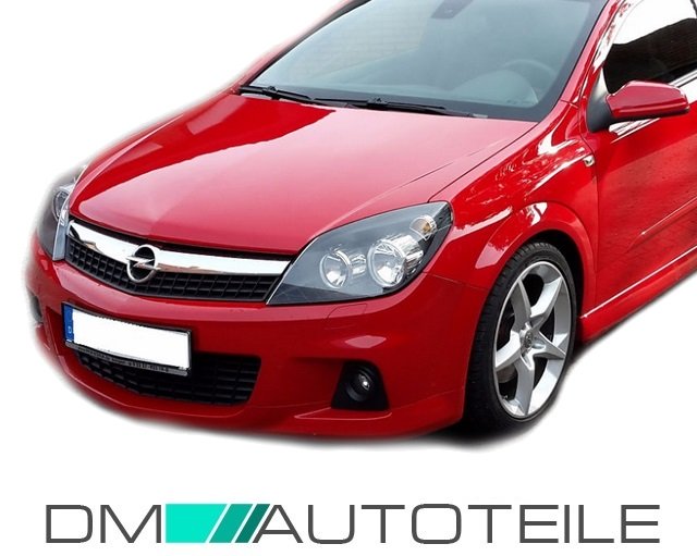 Set Opel Astra H Scheinwerfer RE+LI Schwarz Bj 04-10 H7/H1+ Stellmotoren +4x H7 Philips Birnen