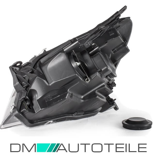 Set Opel Astra H Scheinwerfer RE+LI Schwarz Bj 04-10 H7/H1+ Stellmotoren +4x H7 Philips Birnen