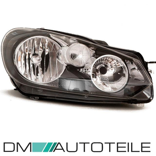 Scheinwerfer Rechts H7 H15 + Tagfahrlicht + LWR Motor passt für VW Golf 6 08-13