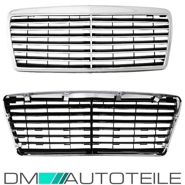 Mercedes E-Klasse W124 93-95 Kühlergrill Chrom Avantgarde