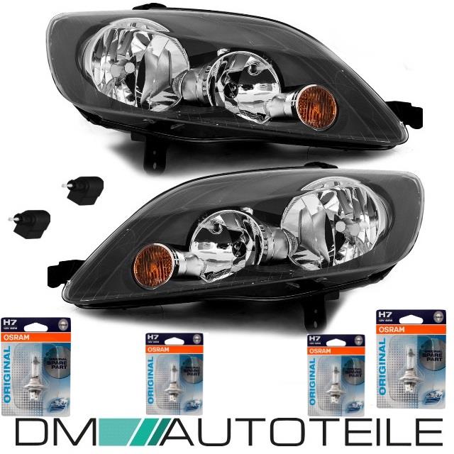 Scheinwerfer Set H7/H7 + STELLMOTOR + OSRAM passt für VW Golf 5 PLUS 05-09
