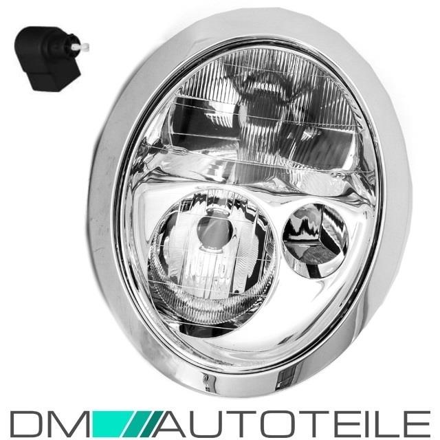 Mini Cooper R50 R52 R53 Scheinwerfer Rechts H7/H7 01-04 Klarglas inkl. Motor OEM
