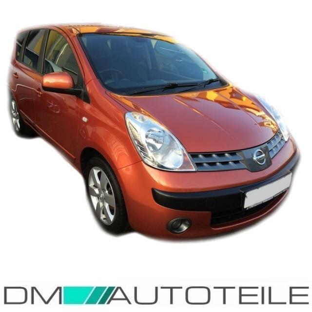 Set Nissan Note E11 Scheinwerfer Rechts & Links H4 05-09 +Birnen Paket