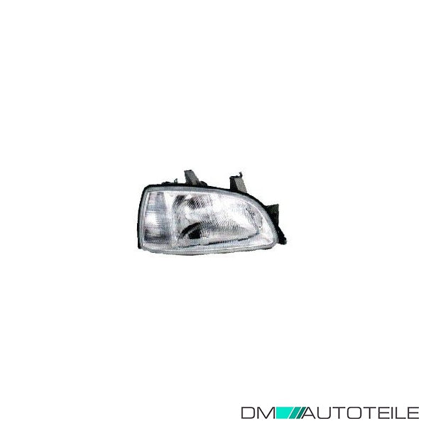 Hauptscheinwerfer rechts H4 ohne Motor passt für Renault Clio I 96-98
