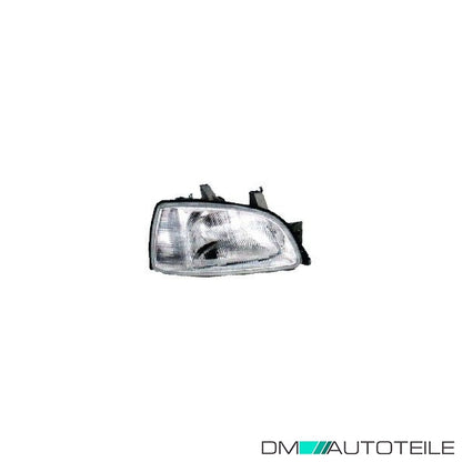 Hauptscheinwerfer rechts H4 ohne Motor passt für Renault Clio I 96-98