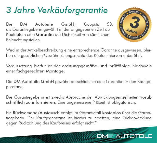 Halogen Scheinwerfer vorne H4 Links passt für VW Polo V 5 (6R) ab 2009-2014