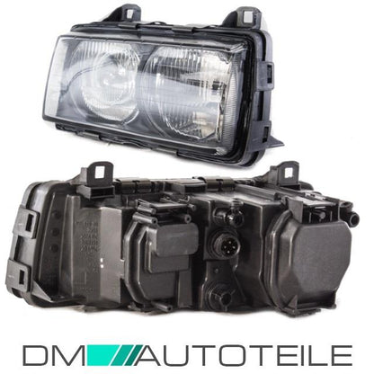 Scheinwerfer rechts passend für BMW E36 alle Modelle Bj 90-94 H1/ H1 Schwarz