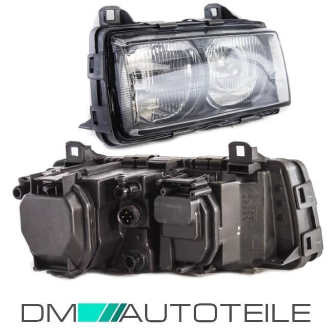Set Scheinwerfer H1/H1 Echtglas Design + Blinker + 4x H1 passt für BMW E36 90-94