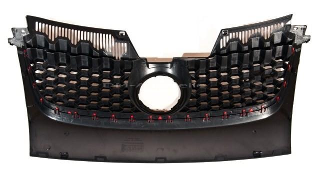 Stoßstange Vorne + Wabengitter KOMPLETT+ Nebelscheinwerfer passt für VW Golf 5