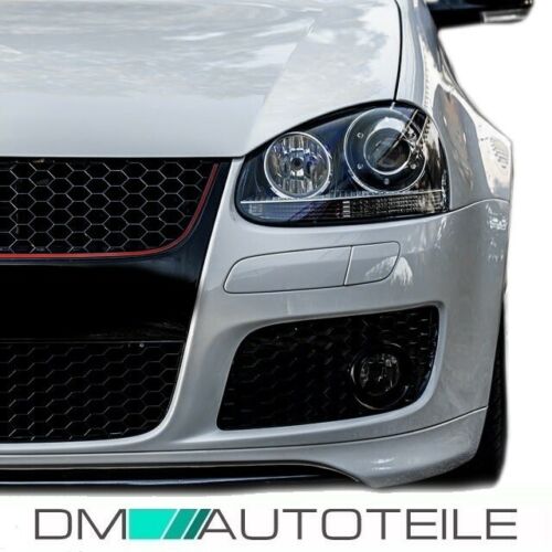 Stoßstange Vorne + Scheinwerfer + Nebelscheinwerfer + UMBAU SET passt für Golf 5