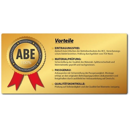 Stoßstange vorne inkl. Schrauben + Nebel SET ABS+ABE passt für VW Golf 5