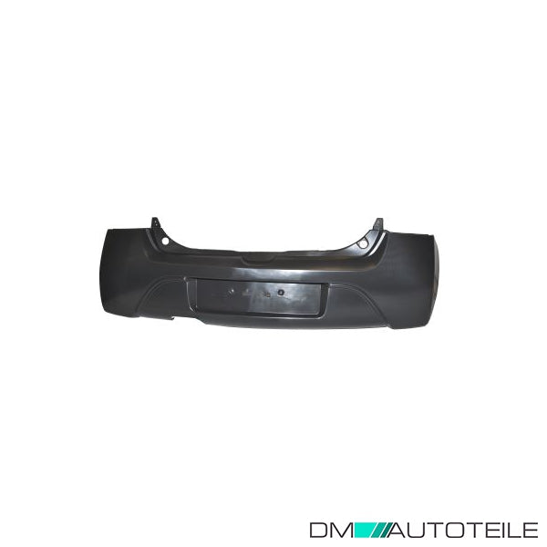 Stoßstange hinten glatt schwarz passt für Renault Twingo II Dynamic 07-12