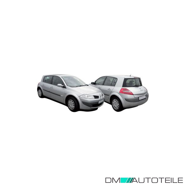 Stoßstange hinten grundiert passt für Renault Megane II 5-Türer 06-10/08