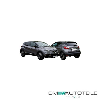 Stoßstange hinten unten für PDC schwarz passt für Renault Captur I bj 13-17
