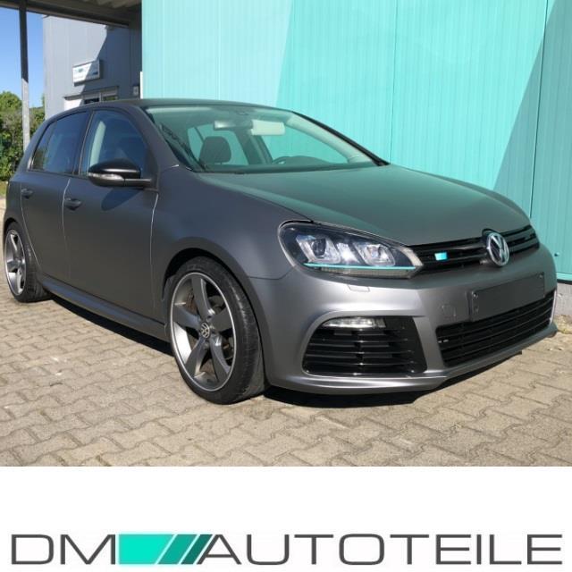 Sport Bodykit Komplett + Diffusor passt für Golf 6 R R20 Umbau ab 2008-2012