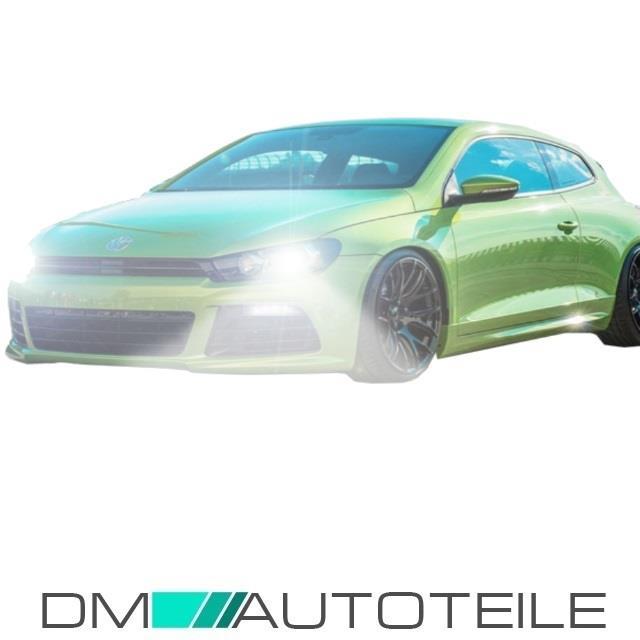 Bodykit Stoßstange Front Seite Heck TFL LED Look + ABE passt für VW Scirocco 137