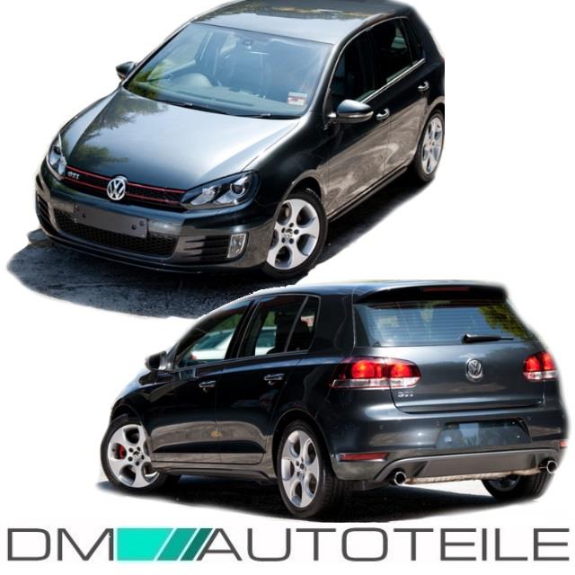 Stoßstange Bodykit Front  Seite Heck + Diffusor passt für VW Golf 6 GTI Umbau