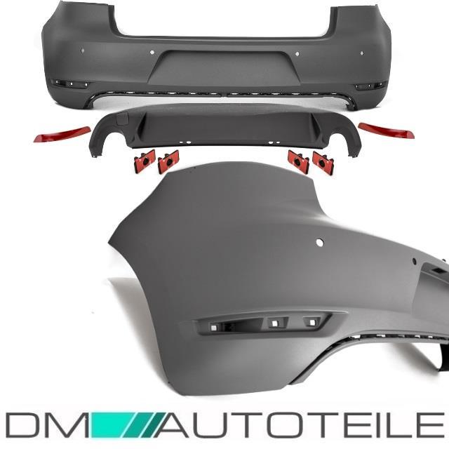 Stoßstange Bodykit Front  Seite Heck + Diffusor passt für VW Golf 6 GTI Umbau