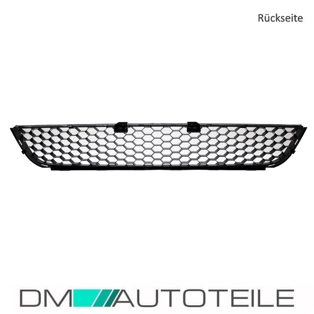 Gitter SET Stoßstange Wabendesign Glanz Schwarz nur Serie passt für VW Golf 6