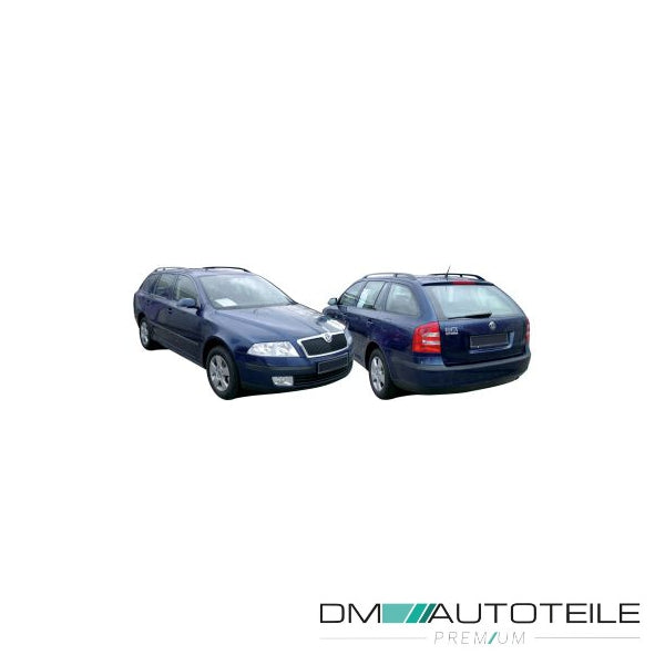 Stoßstange vorne glatt schwarz passt für Skoda Octavia II Typ 1Z bj 04-09