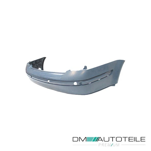 Stoßstange hinten glatt schwarz passt für Skoda Octavia II 1Z Limousine 04-08