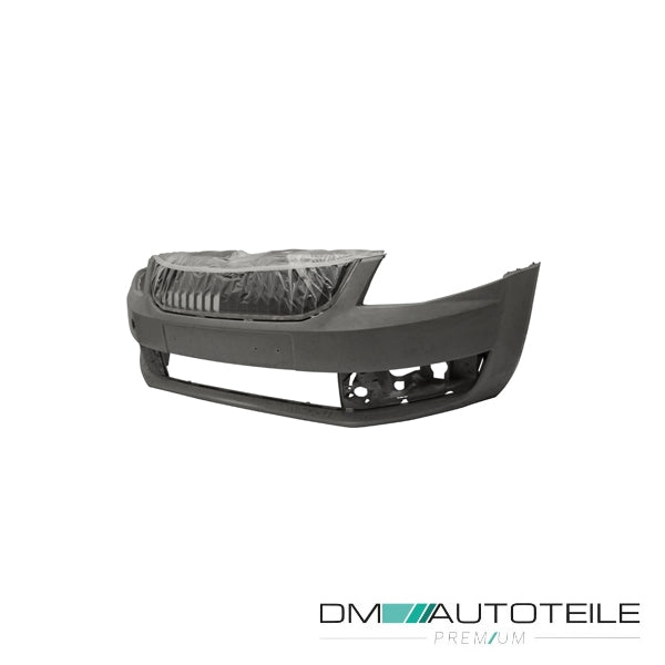 Stoßstange vorne lackierfähig +Grill passt für Skoda Octavia III 5E bj 13-16