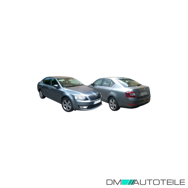 Stoßstange vorne grundiert + Grill passt für Skoda Octavia III 5E bj 13-16