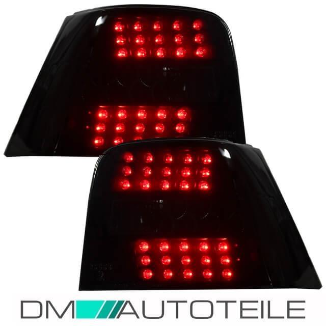 Rückleuchten Heckleuchten Schwarz Black Limo passt für VW Golf 4 ab 1997-2004