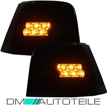 Rückleuchten Heckleuchten Schwarz Black Limo passt für VW Golf 4 ab 1997-2004