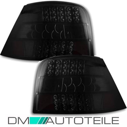 Rückleuchten Heckleuchten Schwarz Black Limo passt für VW Golf 4 ab 1997-2004