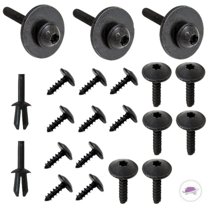 Stoßstange vorne + Gitter für Nebelscheinwerfer + Schrauben passt für Audi A3 8P 05-08