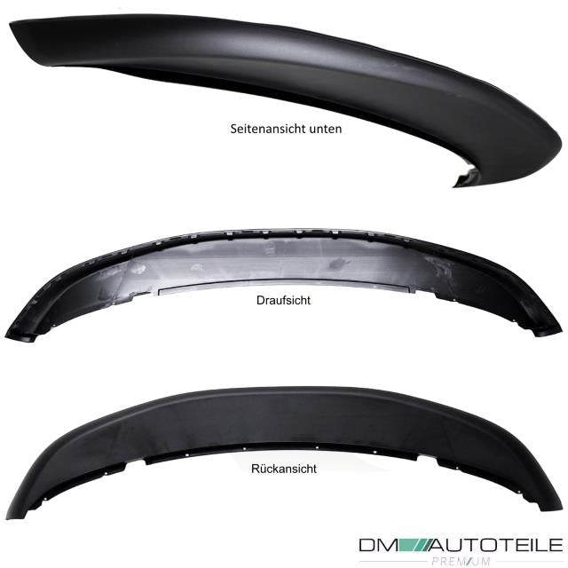 Stoßstangenspoiler Spoiler unten vorne Unterteil passt für VW Polo 9N3 ab 05-09