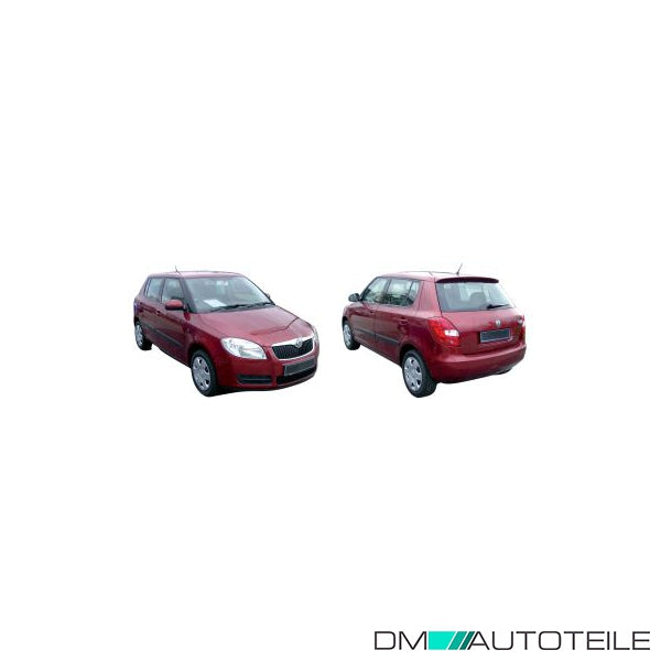 Außenspiegel rechts grundiert mech. passt für Skoda Fabia II, Fabia II Combi