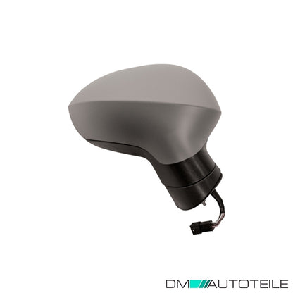 Außenspiegel rechts kpl. beheizb. grundiert passt für Seat Ibiza IV Sportcoupe