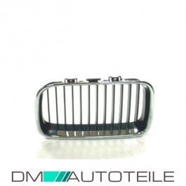 Grill vorne rechts Schwarz+chromrand passend für BMW E36 Bj 96-99 alle Modelle