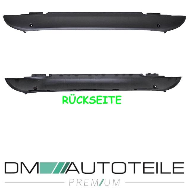 Smart Fortwo 453 Bj. 14- Spoiler Stoßstange Hinten  Schwarz genarbt für 3 PDC-Mod. Serie