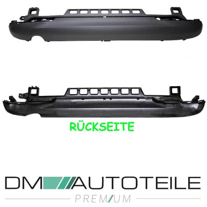 Smart Forfour 453 Spoiler Stoßstange Hinten Heckstoßstange Schwarz Bj.14-