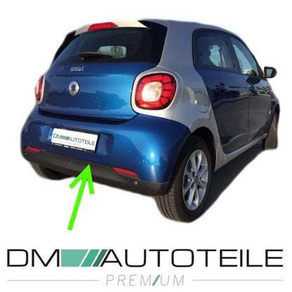 Smart Forfour 453 Spoiler Stoßstange Hinten Heckstoßstange Schwarz Bj.14-