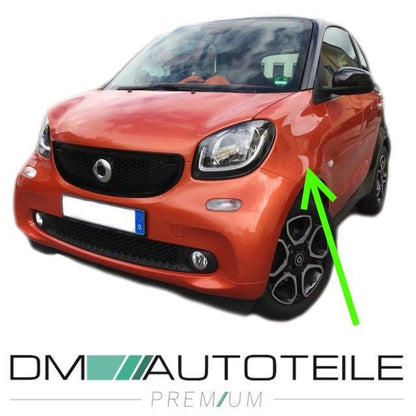 Smart Forfour 453 Bj.14- Kotflügel Vorne Rechts aus Kunststoff mit Blinkerloch EU-Ware