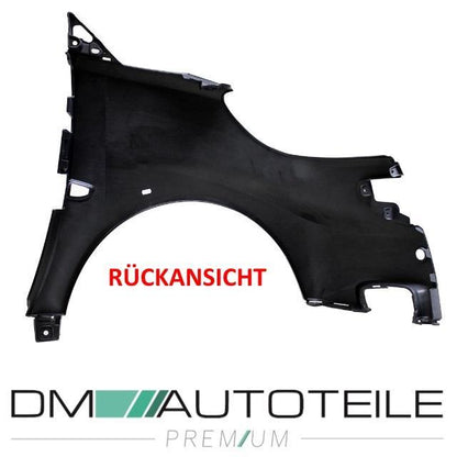 SET Smart Fortwo 451 Kotflügel Vorne Rechts und Links mit Blinkerloch 07-14