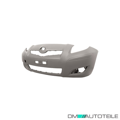 Stoßstange vorne grundiert+Leisten passt für Toyota Yaris II XP Facelift ab 2009