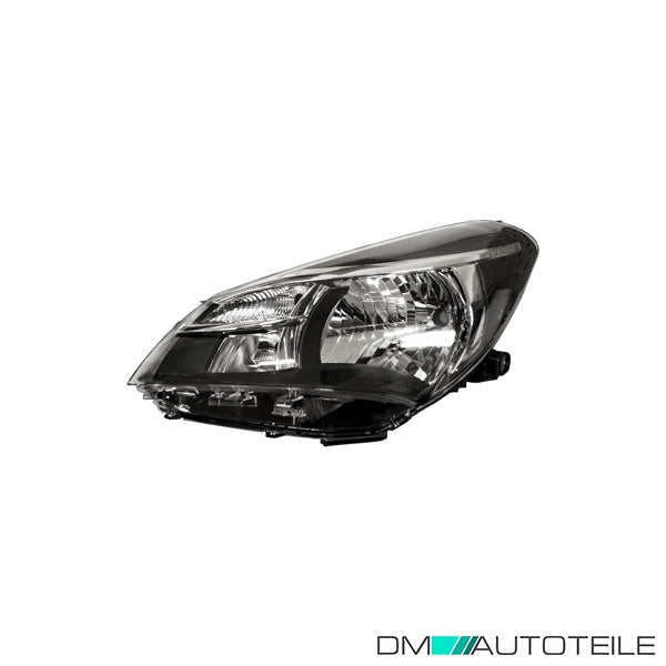 Hauptscheinwerfer Scheinwerfer links H4 mit Motor passt für Toyota Yaris 14-16