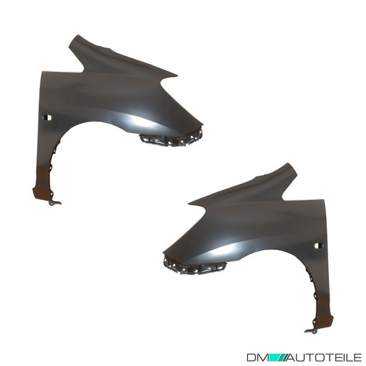 Kotflügel SET rechts+links vorne mit Blinkerloch für Toyota Corolla Verso 02-04