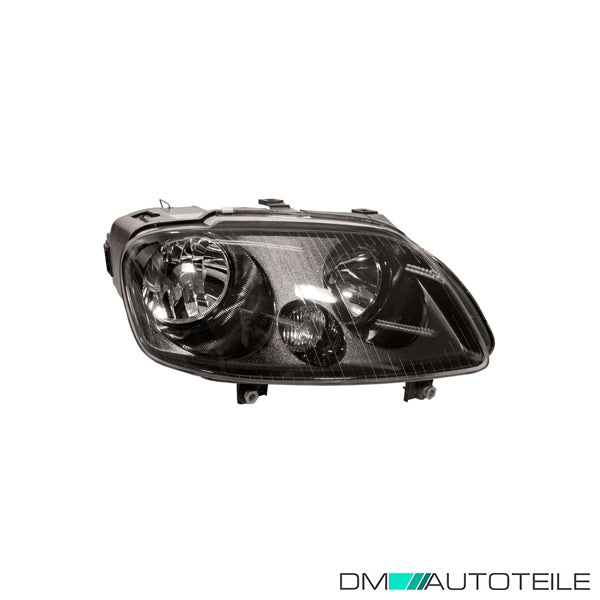 Hauptscheinwerfer Scheinwerfer Frontscheinwerfer rechts H7/H1 mit Motor passt für VW Touran 03-06