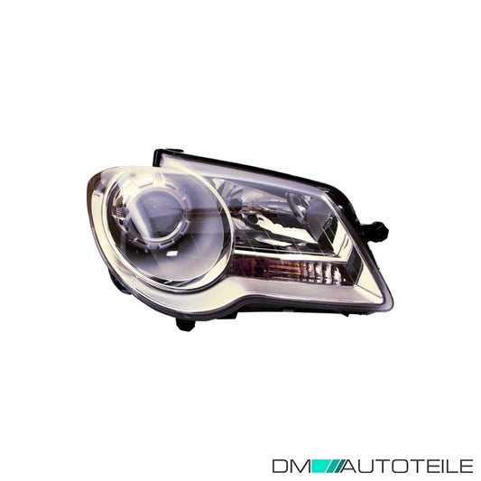 Hauptscheinwerfer Scheinwerfer rechts H7/H7 mit Motor passt für VW Touran 06-10