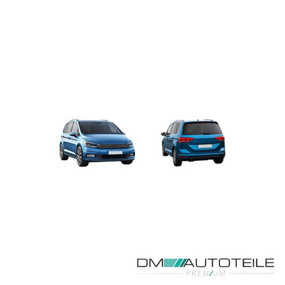 Stoßstange vorne grundiert + 6x PDC passt für VW Touran II  5T ab 04/2015