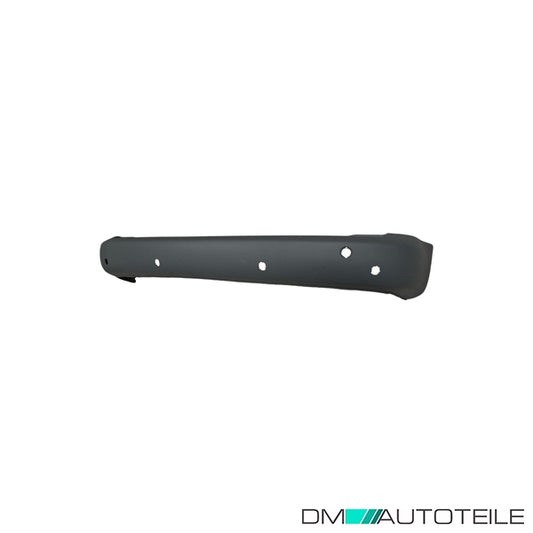 Stoßstange hinten PDC genarbt dunkelgrau +Halter passt für VW Caddy 2K III 03-10